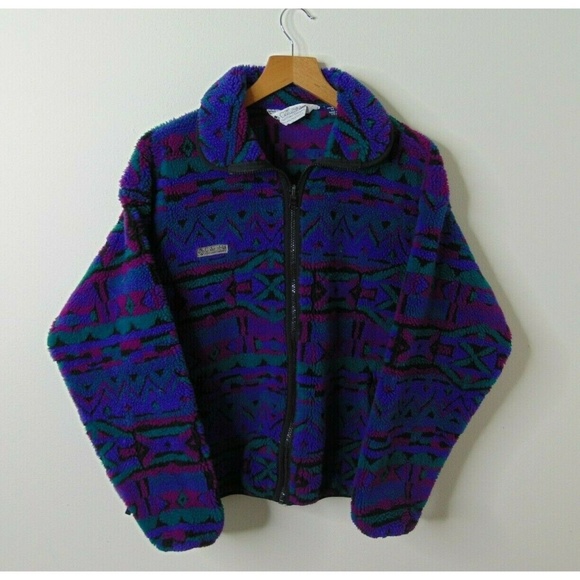 columbia aztec fleece